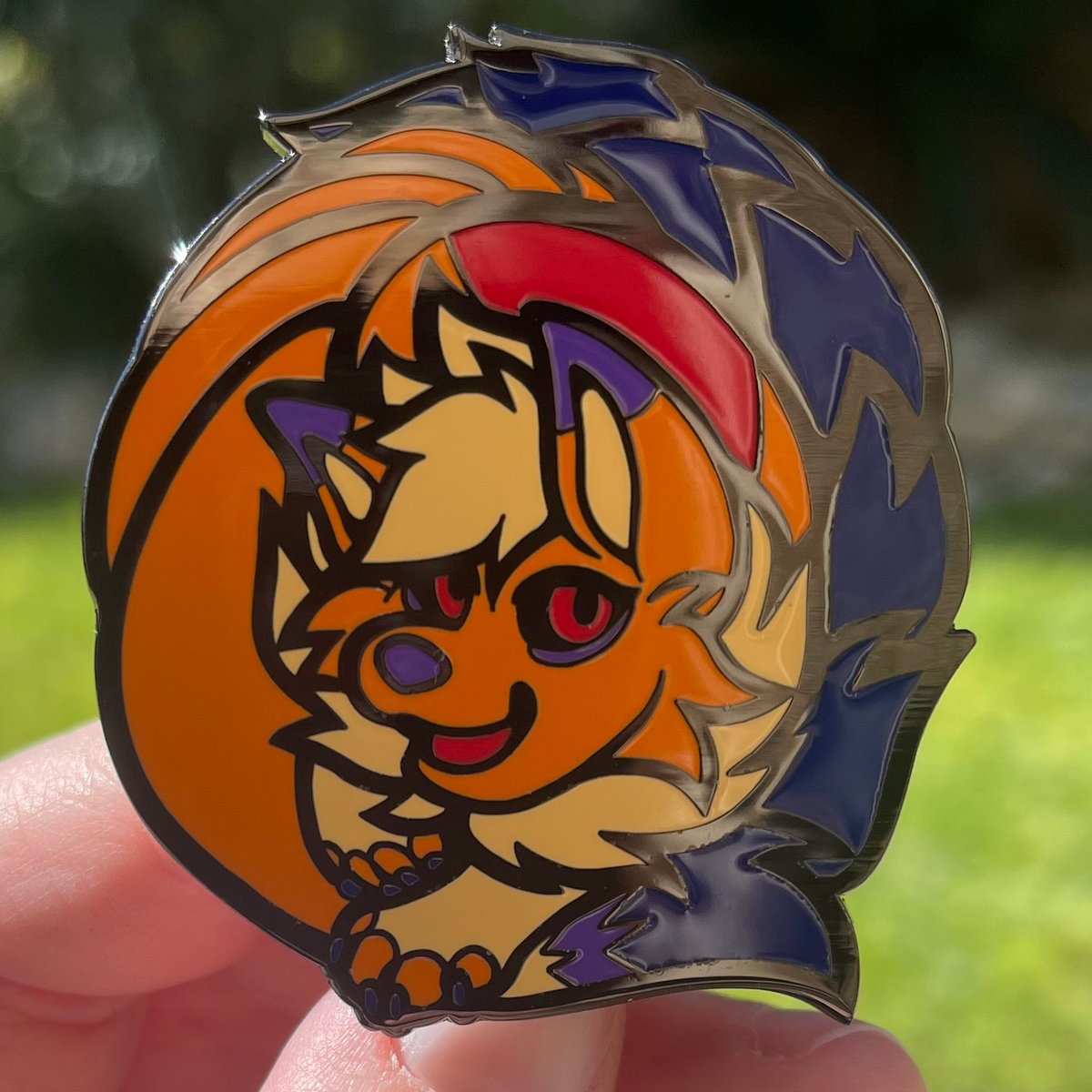 Roxxie Kitsune Enamel Pin Roxxie