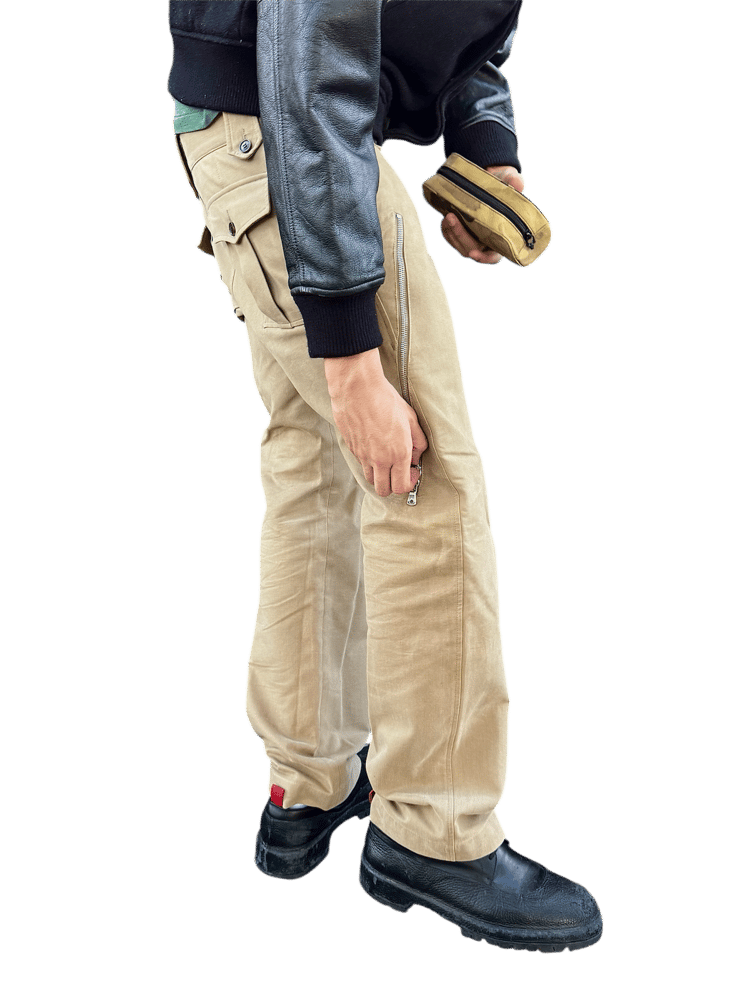 Image of DOLCE & GABBANA Side-zip Chino's