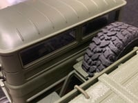 Image 3 of WPL B24 Windshield Corner Windows and Back Window. 