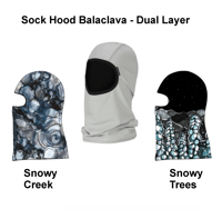 Image 3 of 2021/22 Sock Hood Balaclava - Dual Layer   