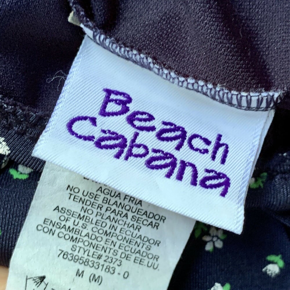 Beach Cabana Bathing Suit Medium