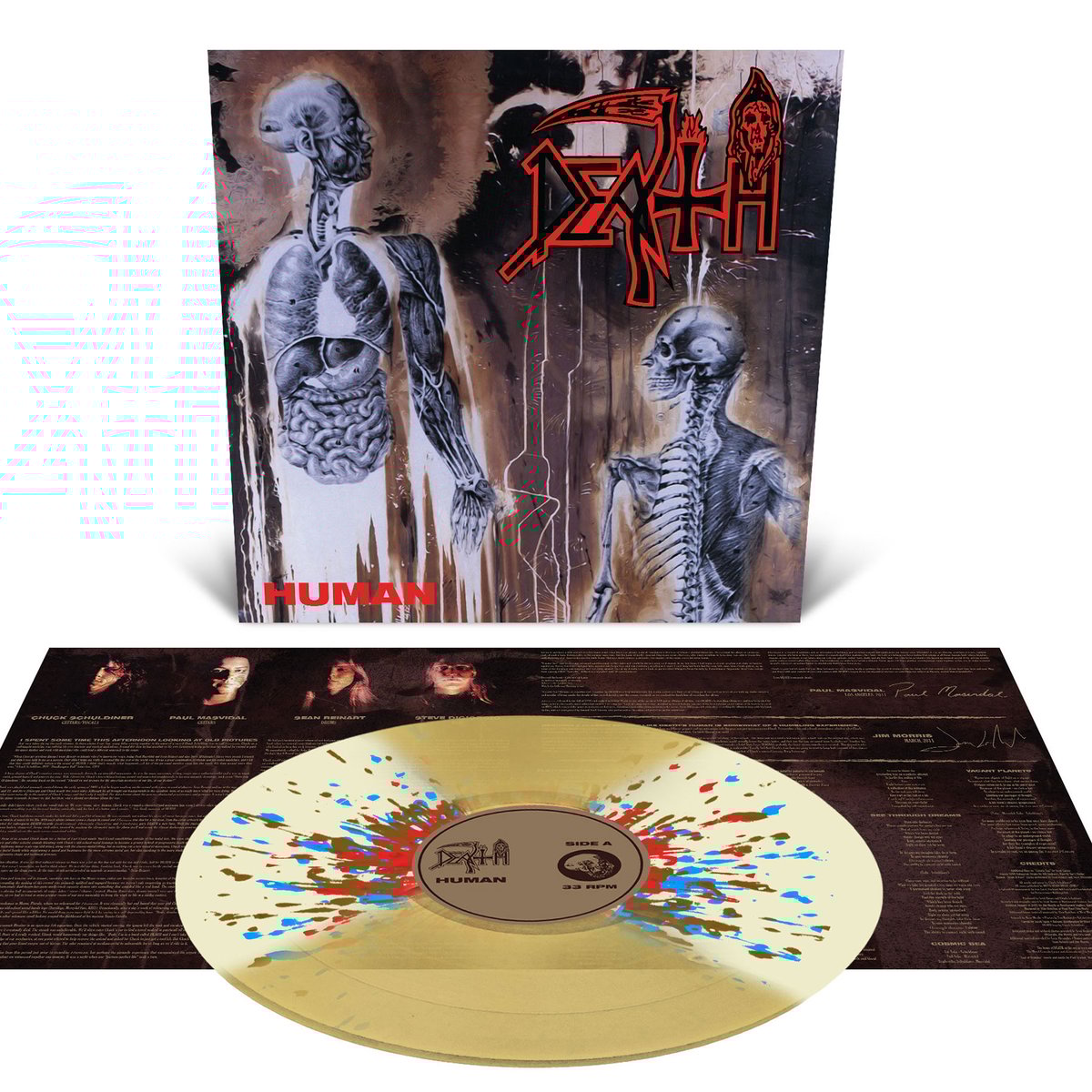 Image of DEATH - Human LP