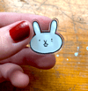 Tired Rabbit Pins 
