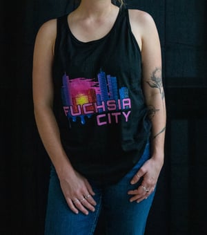 Fuchsia City Tank - Pixel City