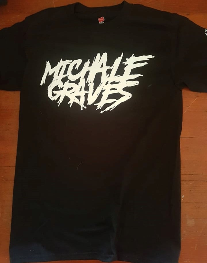 Image of MICHALE GRAVES - Aussie Tour Shirt 2018 - Dates on Back MISFITS USA