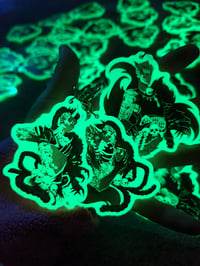 Image 2 of Noir - glow in the Dark charms set - 3 charms