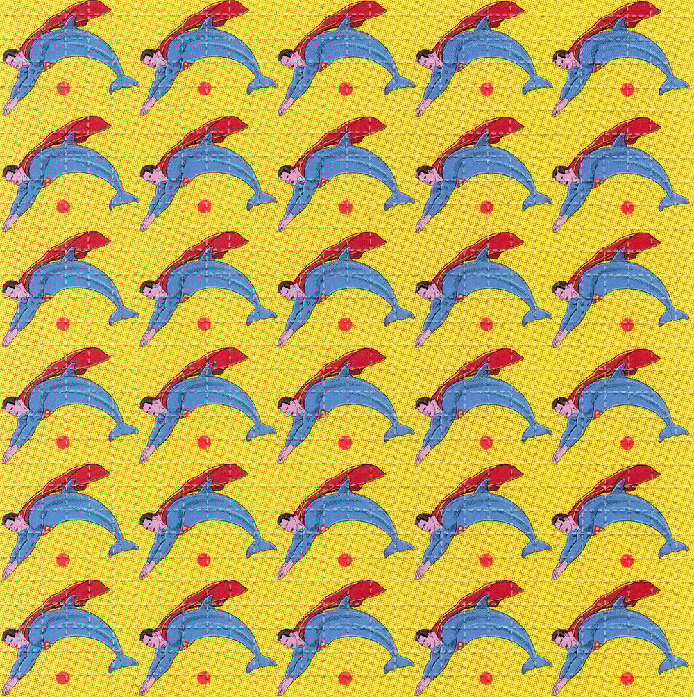 SUPER DOLPHINS / BLOTTER ART