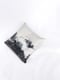 Image of 58) THE 'O' IMPRINT - TWO TONE - SIZE M - OFFWHITE & CHARCOAL