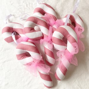 Image of Large Cotton Candy Canes