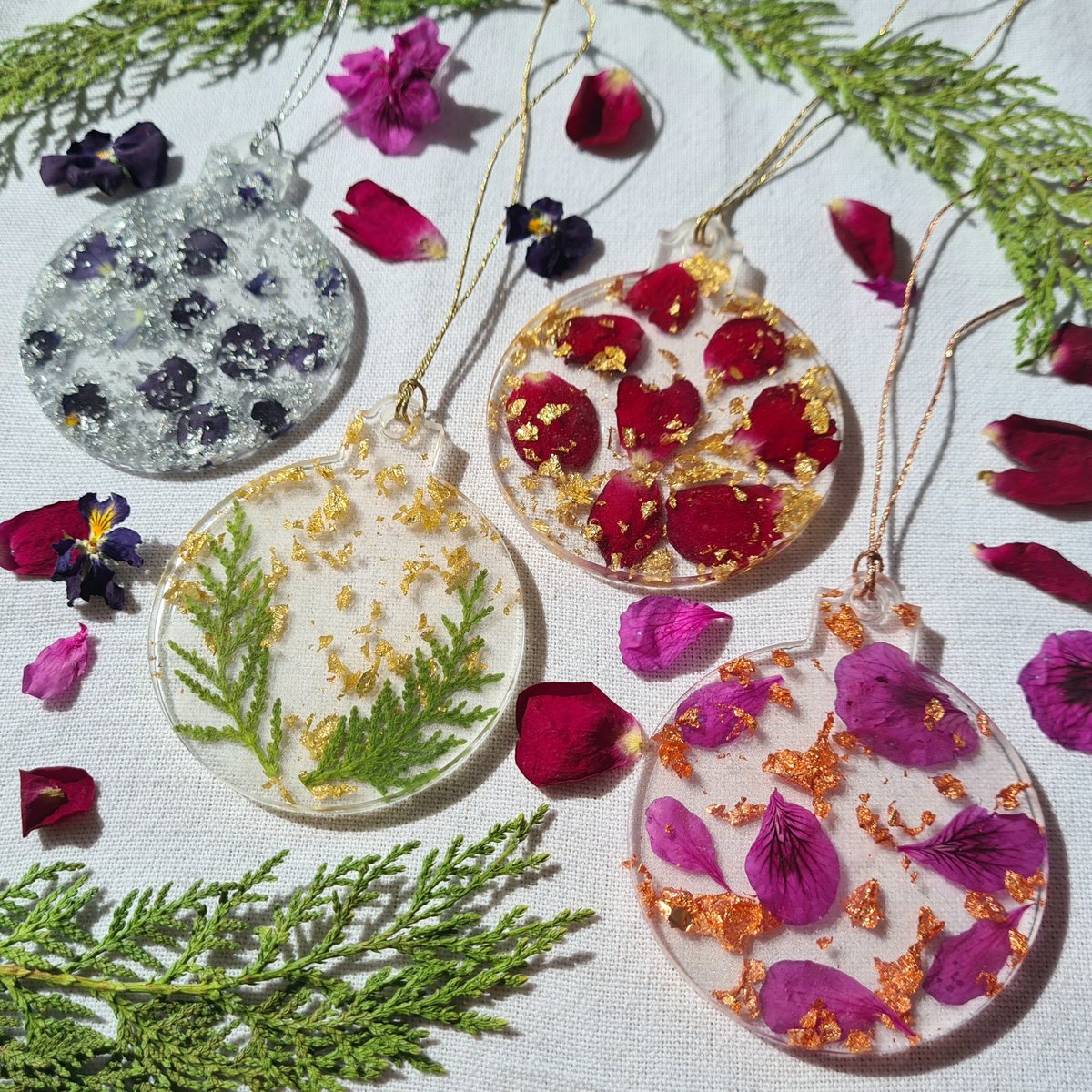 Resin Baubles - Botanical Collection | Trinket Bay