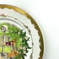 Image 3 of Jungle Bones - Fine China Plate - #0789