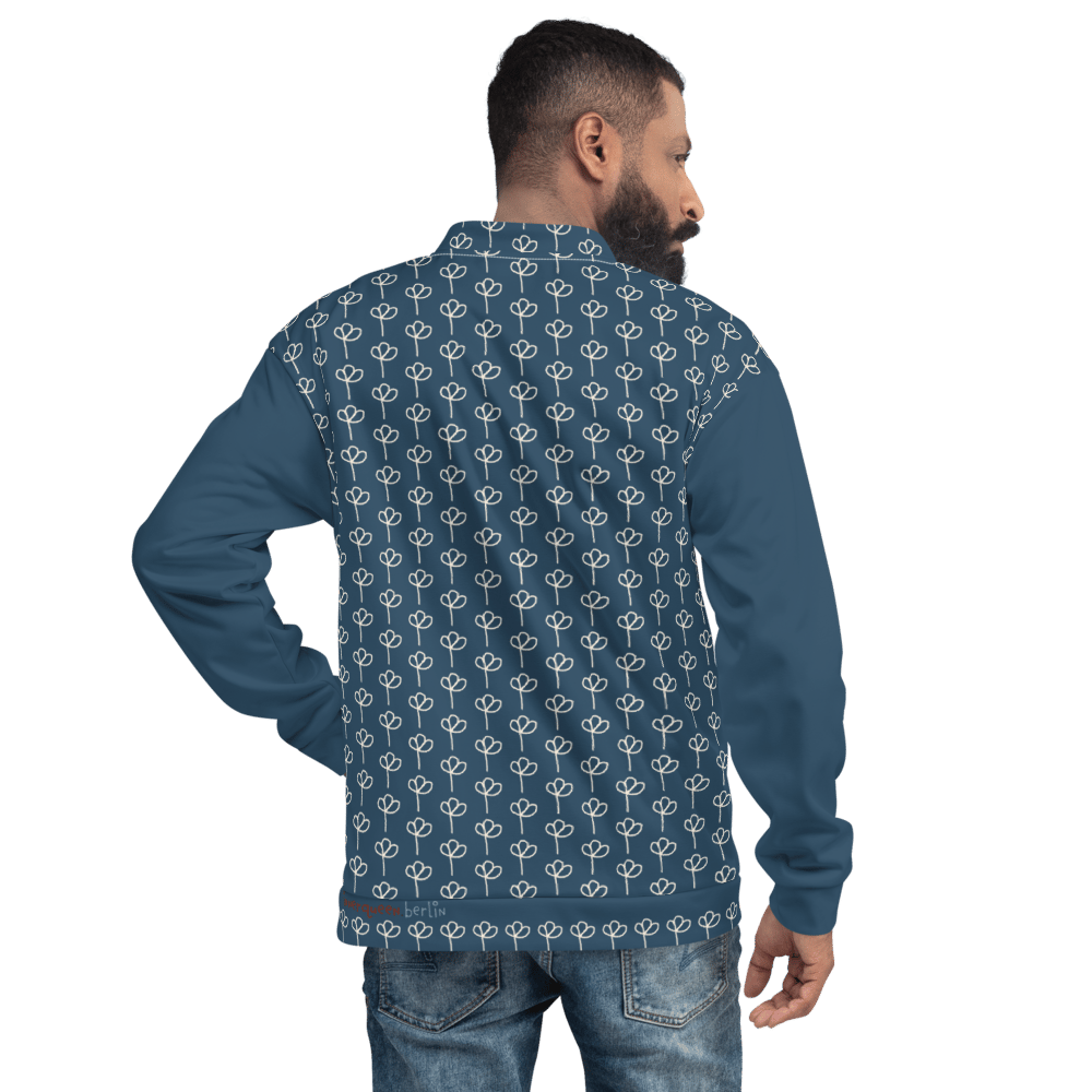 Image of IQ Flower Art Unisex Bomberjacke Arapawa