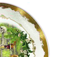 Image 3 of Jungle Bones - Large Fine China Plate - #0772