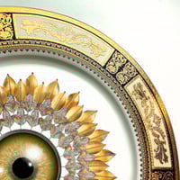 Image 3 of Sunflower - Fine China Plate - #0740