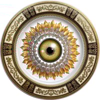 Image 1 of Sunflower - Fine China Plate - #0740