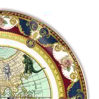 Image 3 of Mysterious World D- Large Fine China Plate - #0777