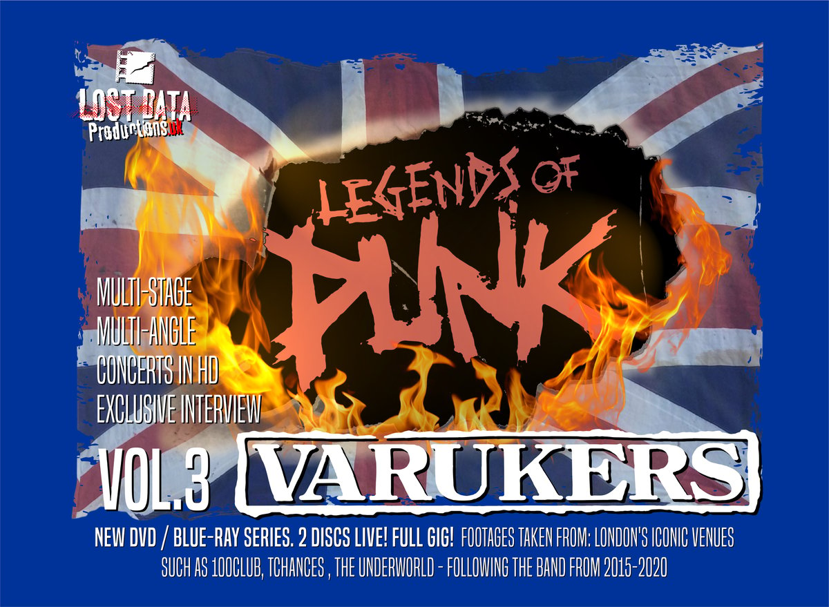 Image of ***PRE-SALE*** The Varukers - Legends of Punk Vol.3