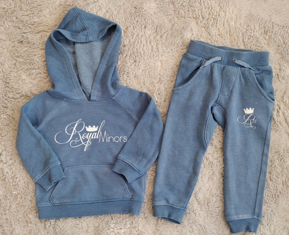 Image of Royal Minors Jogger Set- Sky Blue