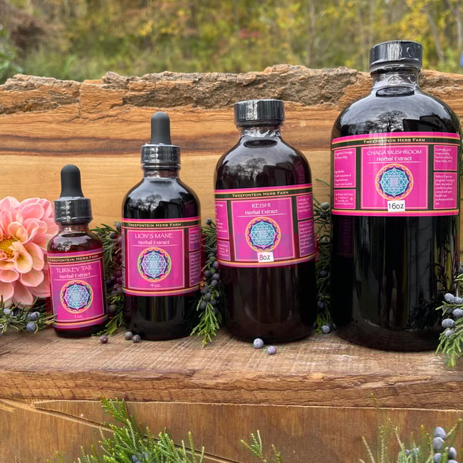 Herbal Tinctures - 8oz.