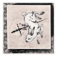  a rabbit's death - archival print