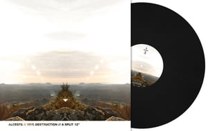 Image of Split LP 12" ALCESTE/HIVE DESTRUCTION (port inclus)