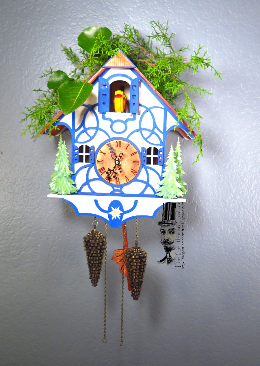 Image of Christmas Cuckoo Clock with Chime