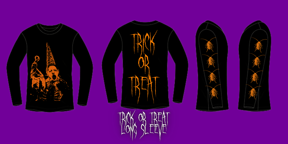 Image of TRICK OR TREAT - Long Sleeve Shirt