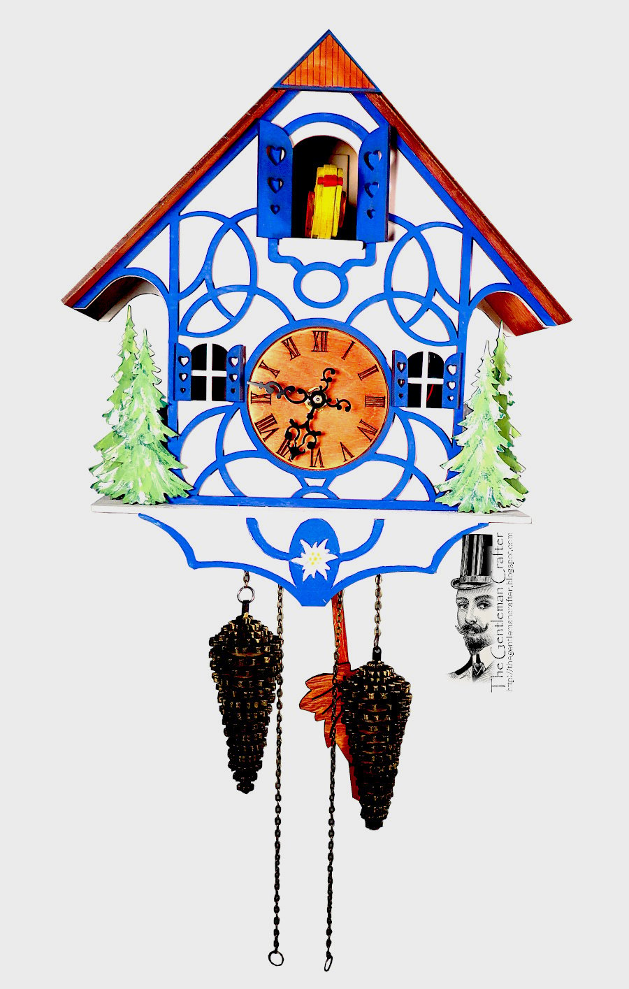 Image of Christmas Cuckoo Clock- NO CHIME