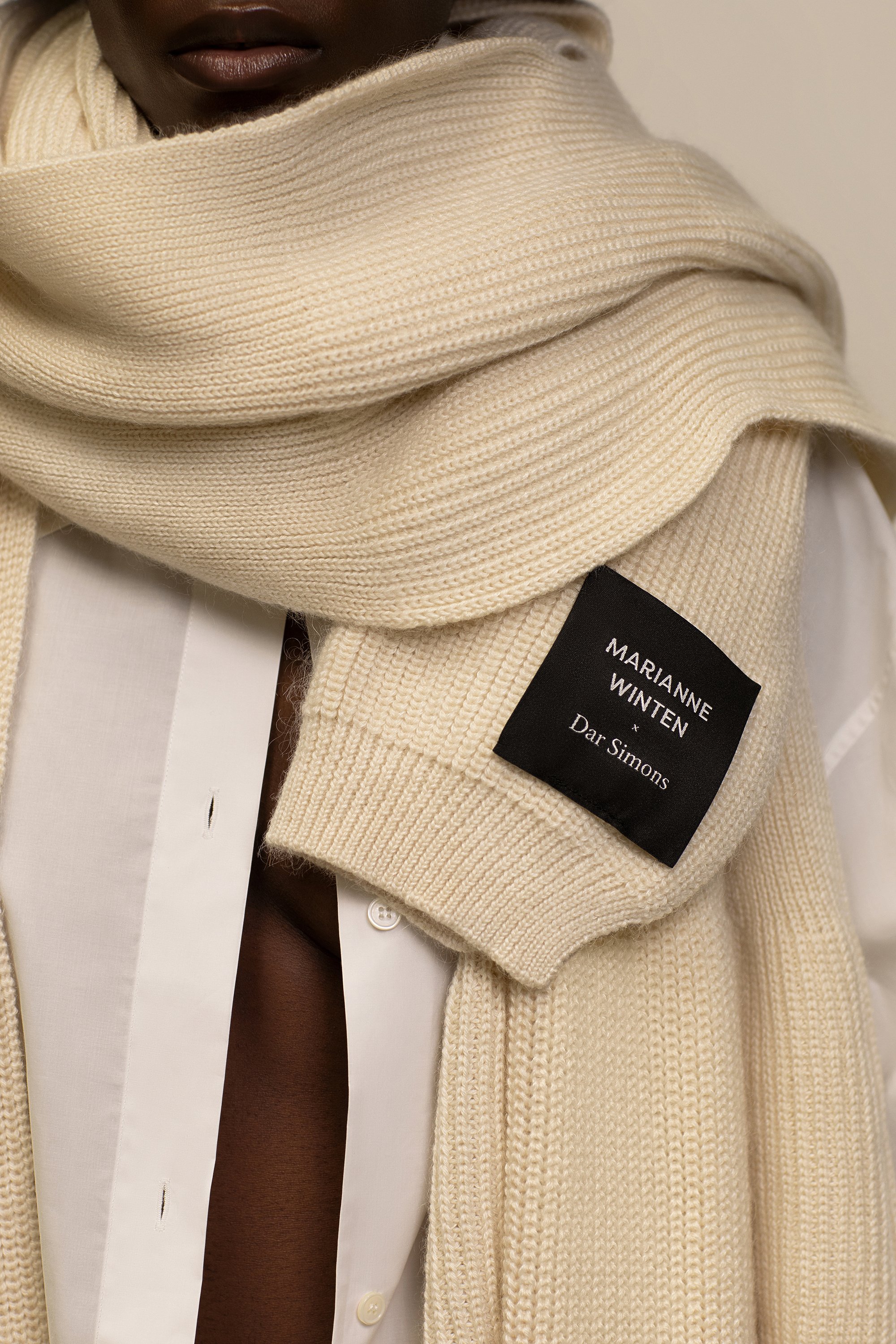 Image of Dima Scarf in Vanille