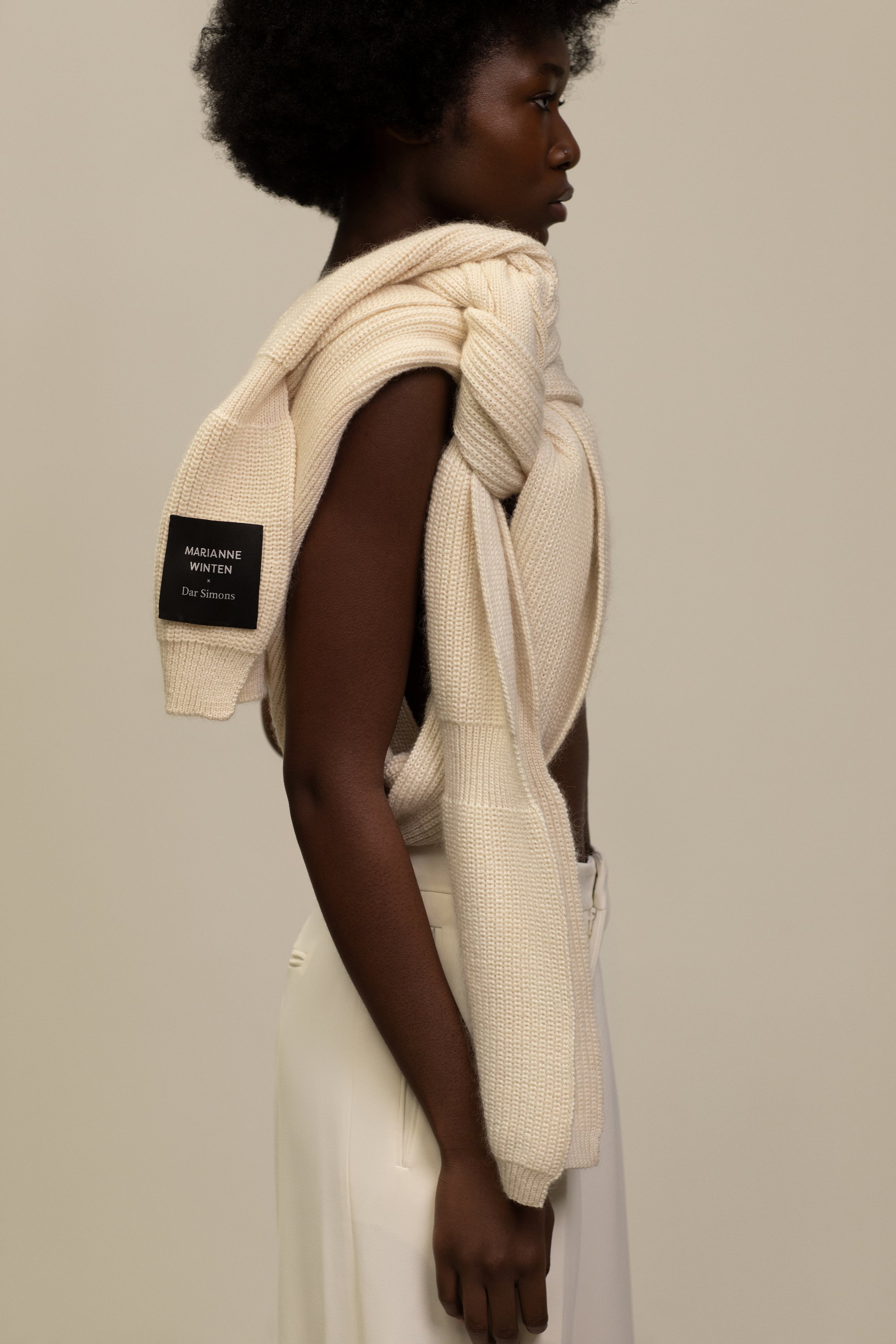 Image of Dima Scarf in Vanille