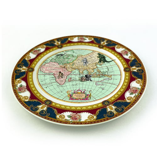 Image of Mysterious World D- Fine China Plate - #0787