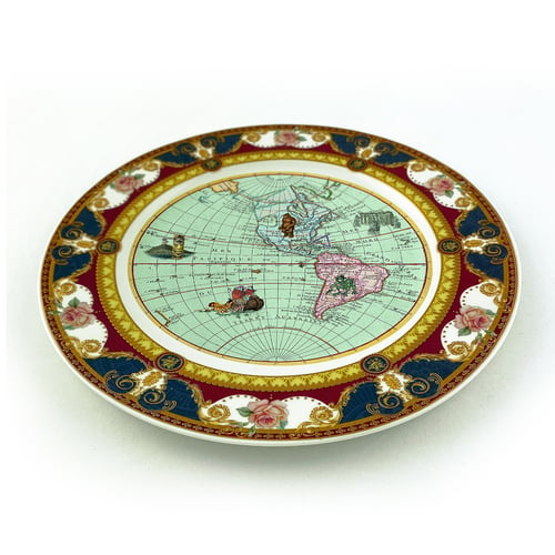 Image of Mysterious World I- Fine China Plate - #0787