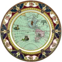 Image 1 of Mysterious World I- Fine China Plate - #0787