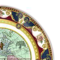 Image 3 of Mysterious World I- Large Fine China Plate - #0777