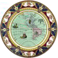 Image 1 of Mysterious World I- Large Fine China Plate - #0777