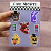 Five Nights Sticker Sheet
