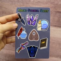 Anodized Magic Sticker Sheet