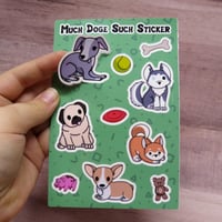 Much Doge Such Sticker Sheet