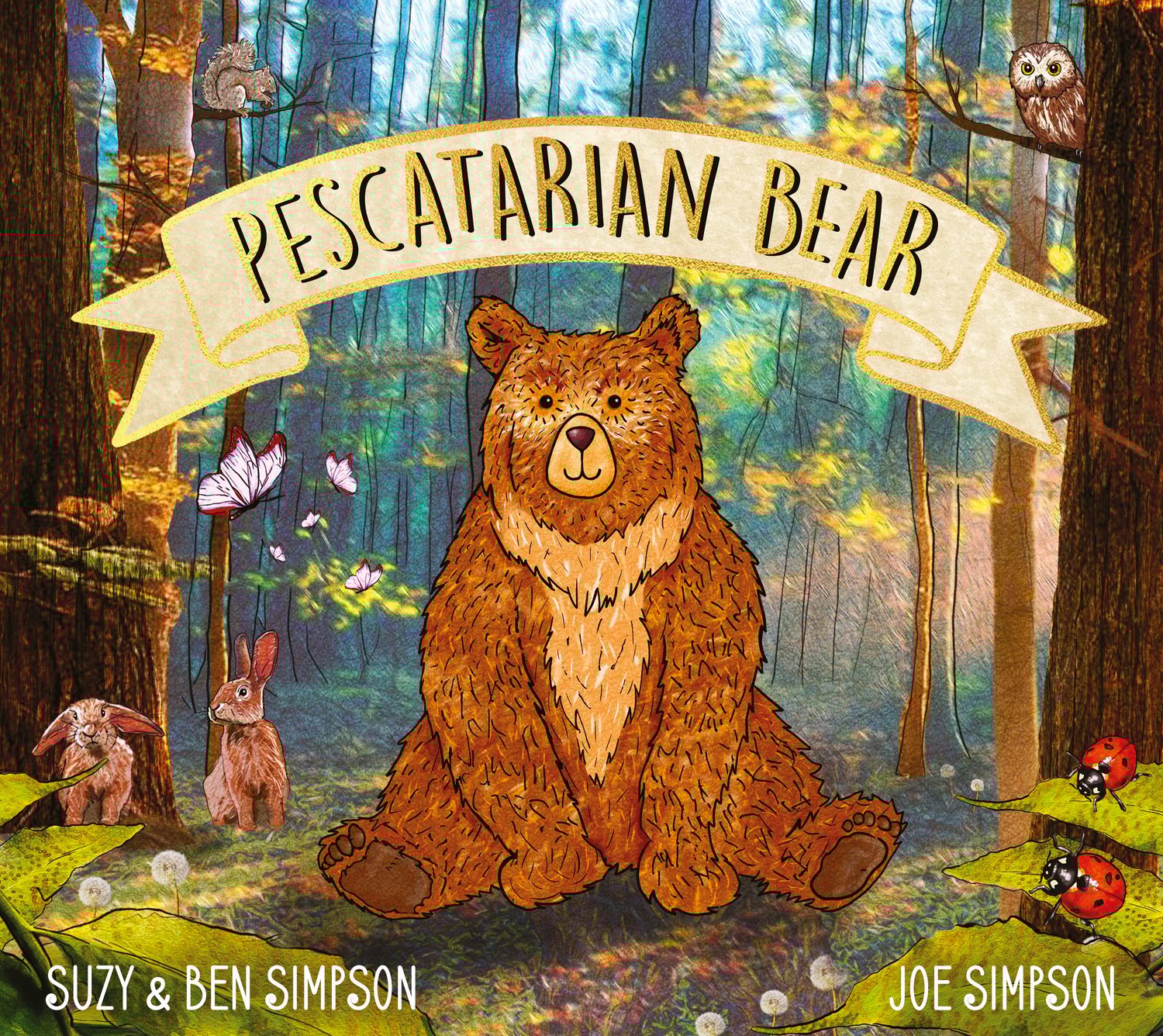 Pescatarian Bear // Children's Picture Book