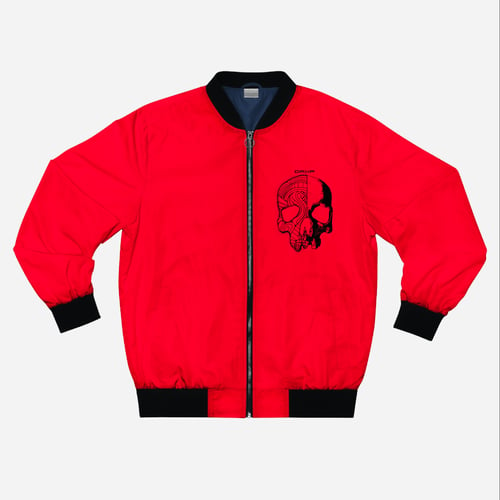 Image of SKULL BOMBER RED