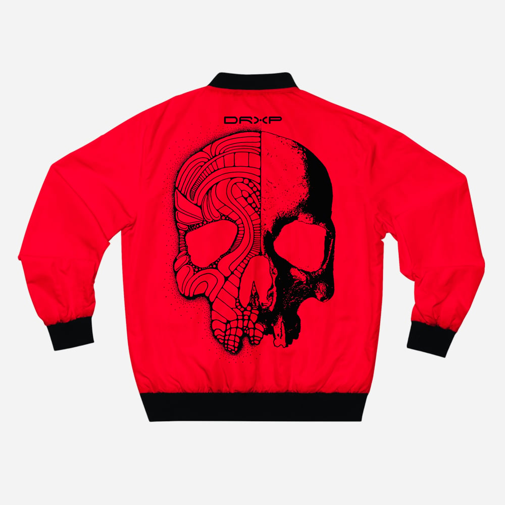 Image of SKULL BOMBER RED