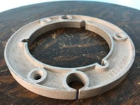 Image 2 of Burlington Recording 1/4" NAB Metal Hubs for 1/4" Metal Reels 