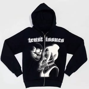 Image of Trust Issues Skeleton Zip Up 