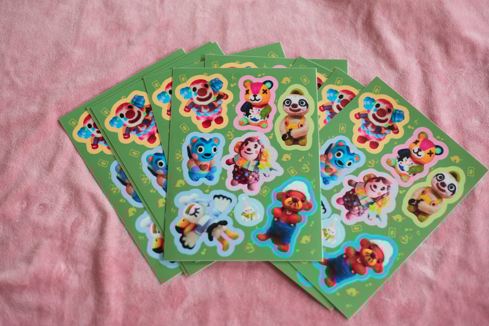 Image of Animal Crossing  Sticker Sheet