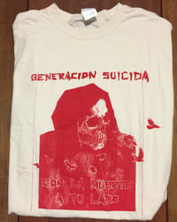 GENERACION SUICIDA - CLASSIC RED "SKULL" SHIRT