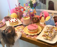 Image 5 of Personalised Disney Princess Cake Topper,Disney Princess Birthday Party Decor