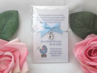 Image 1 of Personalised Baby Shower bracelet, Baby Shower Wish Bracelet, Baby Shower Guest Gift
