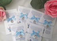Image 2 of Personalised Baby Shower bracelet, Baby Shower Wish Bracelet, Baby Shower Guest Gift