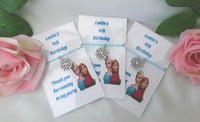 Image 1 of Personalised Frozen Party Favour, Frozen Party Gift,   Frozen bracelet, Frozen Wish Bracelet