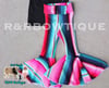 Serape Turquoise Bell Bottoms